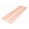 LIFOOST Glitter Gel Nail Strips Fully Cured Gold Sequins Nail