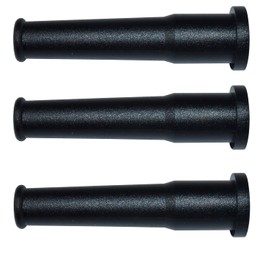 HQRP - Juego de 3 protectores de cable para alivio de tensión de goma para cables eléctricos de 12/3, 14/3 AWG (AWG) herramientas eléctricas, lijadora, fresadora de sierra circular
