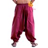 SARJANA HANDICRAFTS Men's Cotton Harem Yoga Baggy Genie Boho Pants