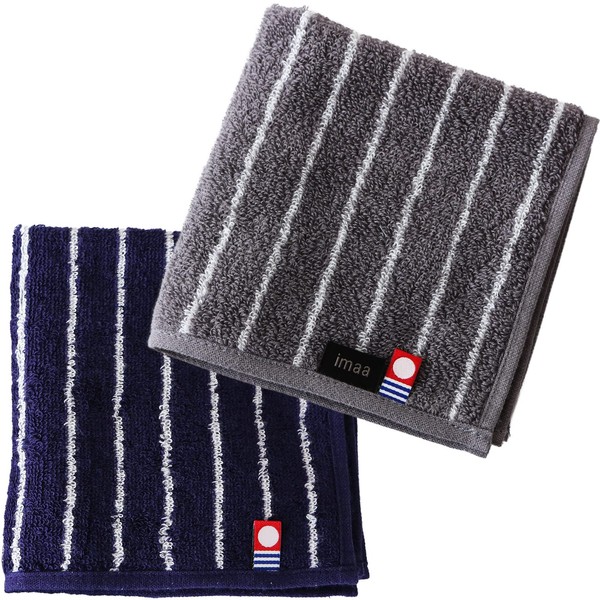 imaa Imabari Towel Handkerchief, Easy Carry Hand Towel, 100% Cotton,