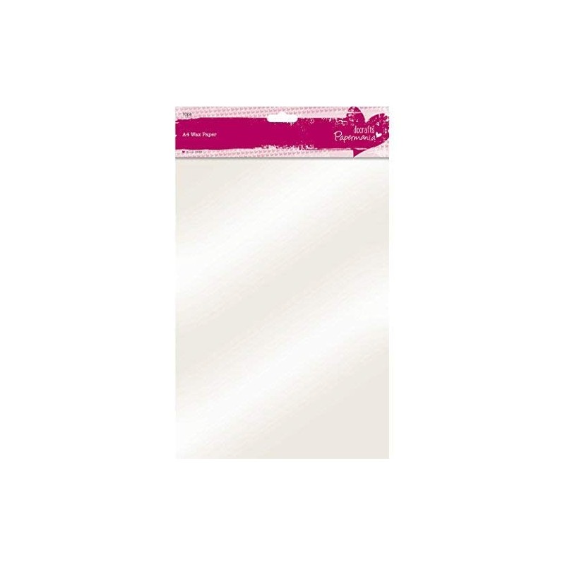 Papermania Wax Paper, White, A4