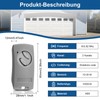 Garage Door Opener Remote Control 433.92MHz for EcoStar RSE2-433, RSC2-433,