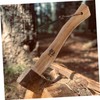 CAXUSD Wooden Camping Axe Handle Ergonomic Heavy Duty Grip for