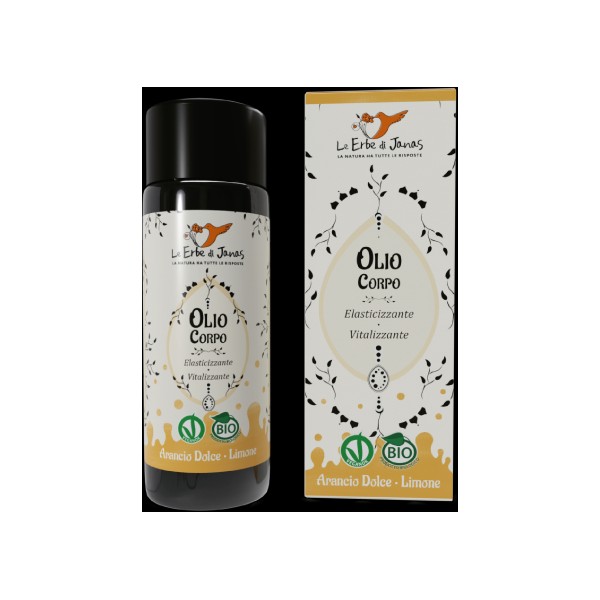 Le Erbe di Janas Sweet Orange & Lemon Body Oil,