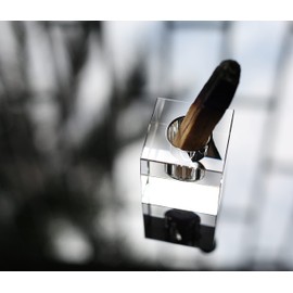 TOBOHU Crystal Palo Santo Holder, palo Santo Holder Burner, Ceramic Holder for Palo Santo Sticks, Palo Santo Wood Incense Stick Holder, Palo Santo Burning Bowl