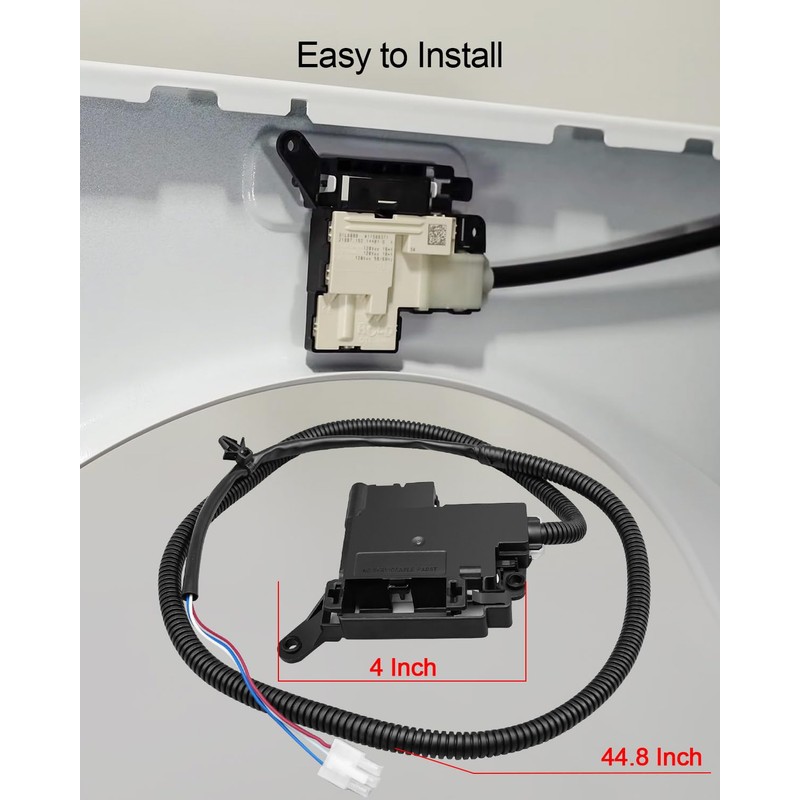 Replace W11414731 Washer Latch Assembly, Washer Lid Lock Switch Fits