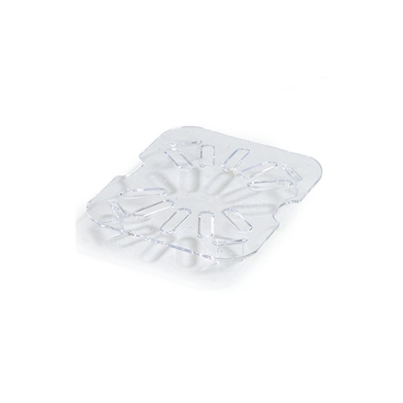 Carlisle FoodService Products Plastic Drain Shelf for 1/6 Size Food