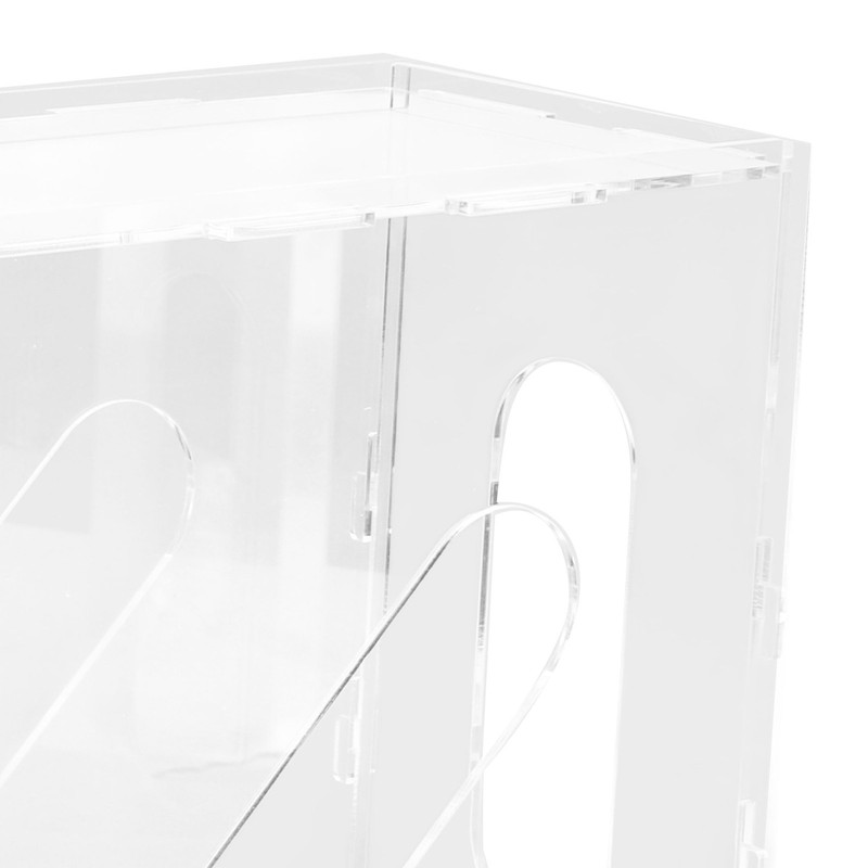 Breast Milk Freezer Storage Organizer Acrylic Transparent Removable Breast Milk