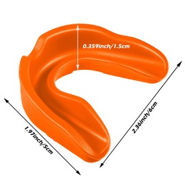 10 Pcs Sport Mouth Guards Mouthguard Gum Mouth Guard Teeth Armor Game Guard for Boxing Basketball Football Hockey Karate Basketball Rugby Match (Multiple Color)