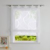 Heichkell Burnout Roman Blind Roman Blind with Loops Transparent Curtain