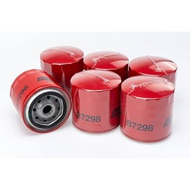 Baldwin B7298 Oil Filter – 6-Pack | Spin-On Lube Filter | Replaces Kubota 1C020-32430 / Wix 57430 / Woodgate WGL9202 | Fits Kubota, Volvo, Scania, and More