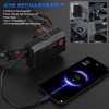 WARKAR LED Headlamp Flashlight, 2000 Lumens Super Bright Rechargeable Headlight