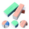 SAFIGLE 10pcs Sponge Nail Buffing Blocks for Nail Art Gentle