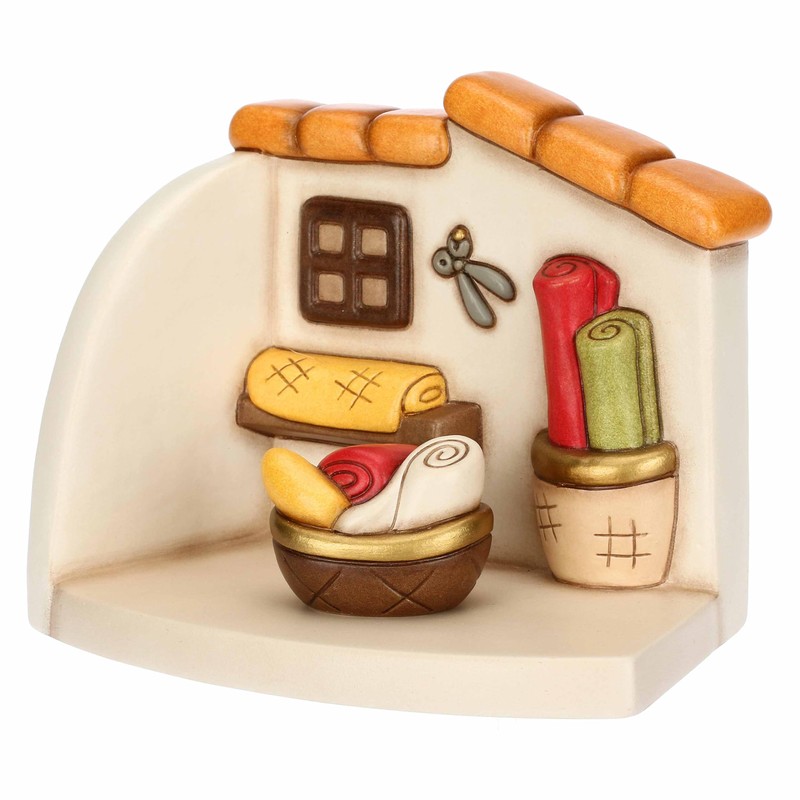 THUN - Dressmaking Cabinet with Ceramic Baskets 15.6 x 10.9