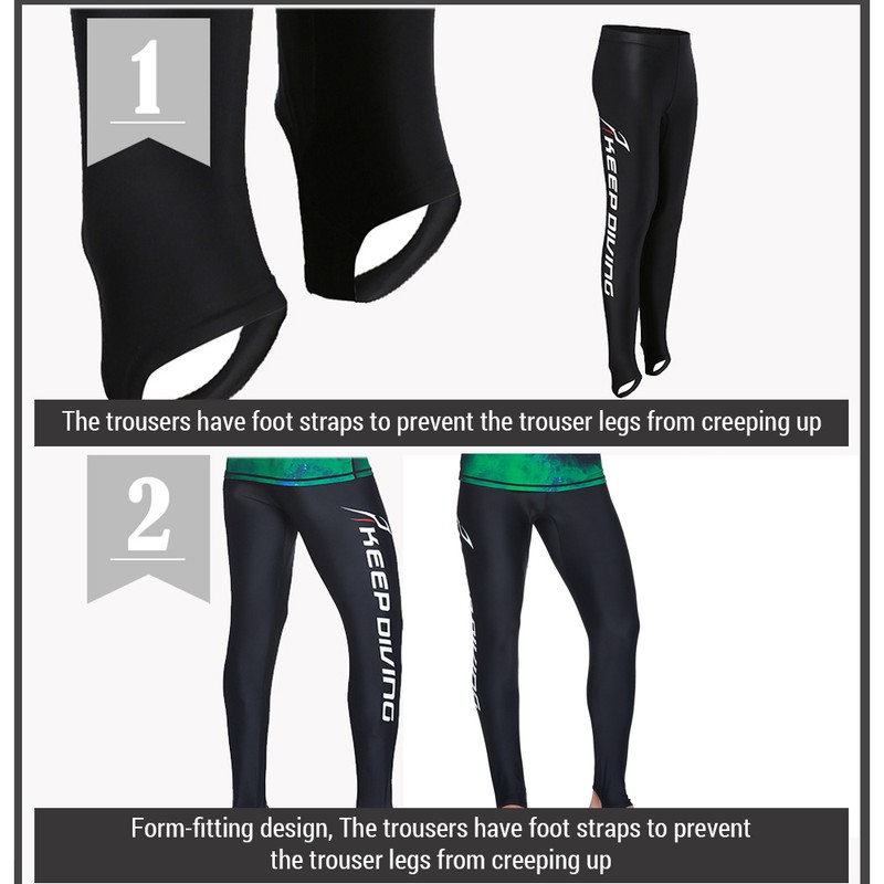 Sun Protection Diving Long Pants Swimwear Wetsuit Tights Legging for