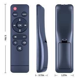‎New Replacement Remote Control for XuanPad Projector M8-F, K8, 2024 Upgraded Mini 14000L 15000L HD Home Projector