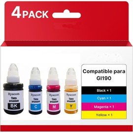 Kit Tinta Compatible con Canon G3100 G1110 G2111 G3000 G2100 G3110 G4010