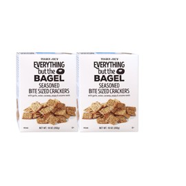 Trader Joes Bite Size Everything Crackers (2 Pack)
