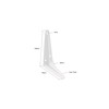 EAI London Shelf Brackets | White 100x75mm / 4x3 Inch
