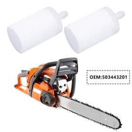 SING F LTD 6Pcs Fuel Filter Replacement Part 503443201 Compatible with Husqvarna 334 335 338 339 340 345 350 346 346XP 353 357 359 362 Chainsaw
