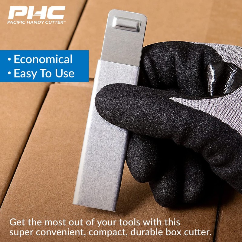 Pacific Handy Cutter Inc. HC100 Handy Box Cutter, Tap Open/Tap