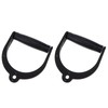 Mipcase 2Pcs Wear Resistant Workout Handles for Gym Cable Machines