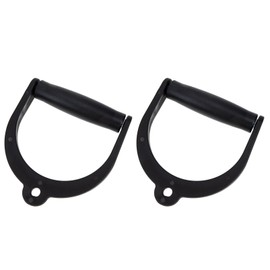 Mipcase 2Pcs Wear Resistant Workout Handles for Gym Cable Machines Ergonomic Design for Resistance Bands Home Equipment Accessories for Strength Training