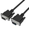 H.May 1M All Copper RS232 Serial Cable, 9 Pin COM