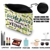 MYSOMY Pickle Juice Makeup Bag Pickle Lover Gifts Pickle Juice