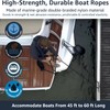 PACTHSD 4 Pack 3/4" x 25' Dock Lines - Marine