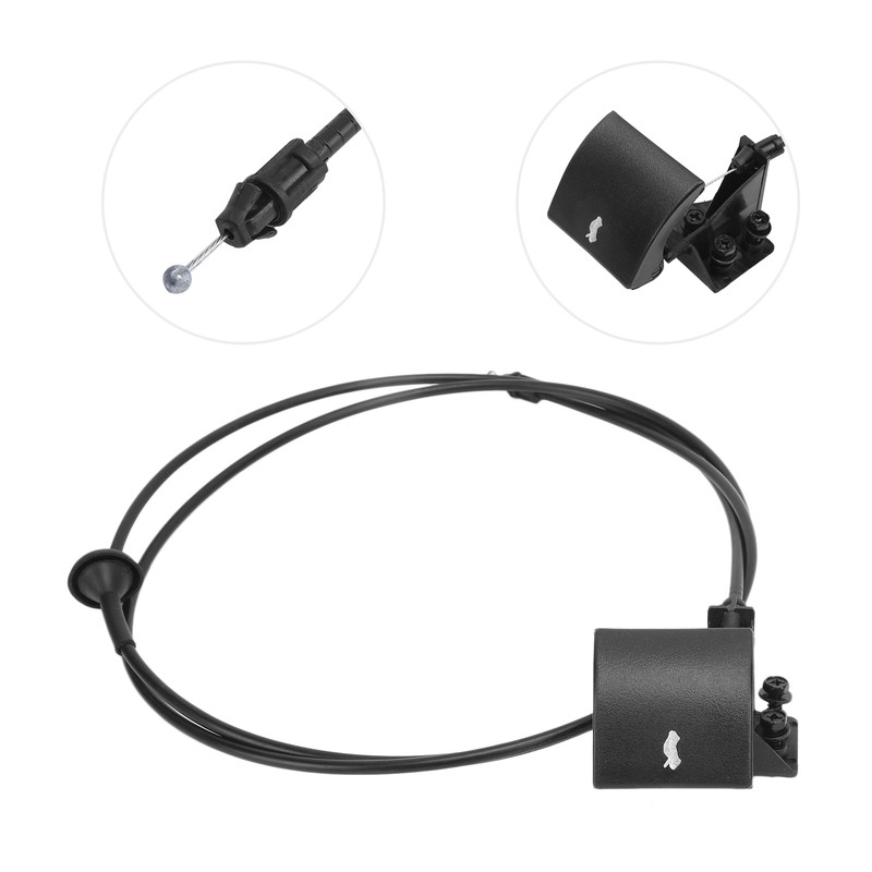 Front Hood Release Cable with Handle 55394495AB Replacement for Grand