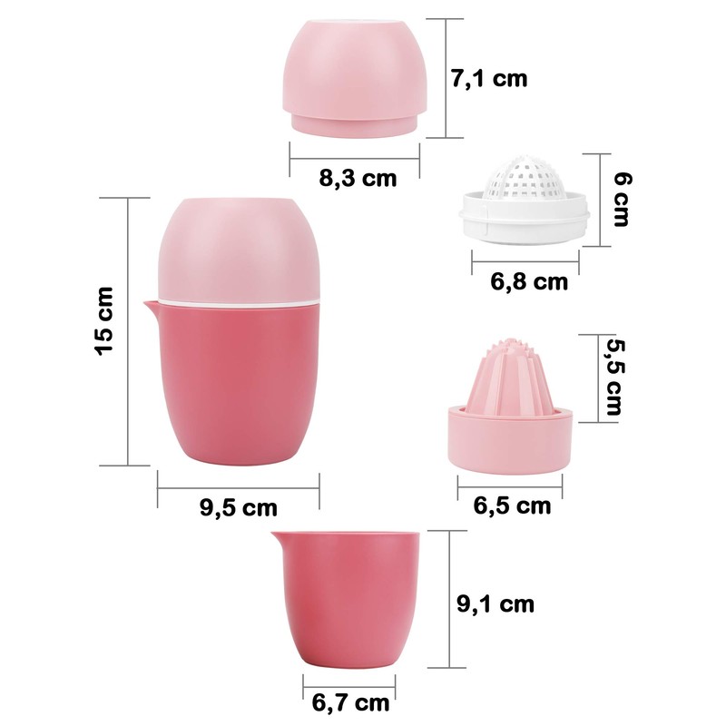 Lechin Lemon Squeezer - Unique Citrus Juicer in Lemon Shape