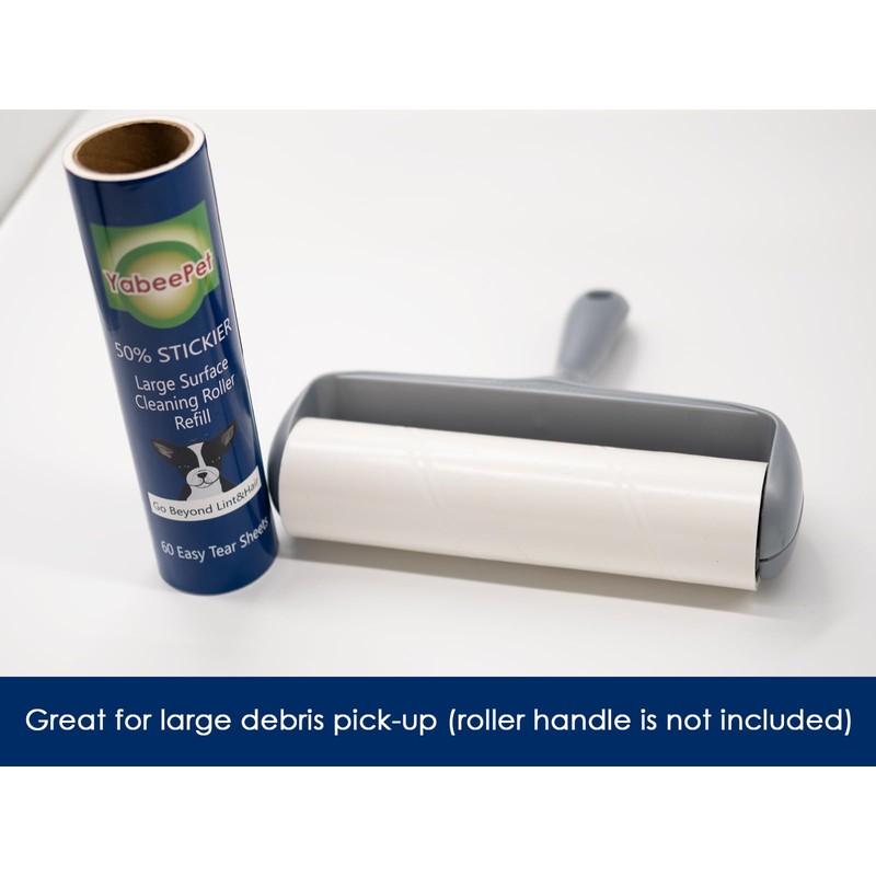 Large Surface Roller Refill for Scotch-Brite 50% Stickier Lint Roller,
