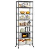 Golpart 8 Tier Shelves Storage Shelf Wire Closet Bathroom Organizers