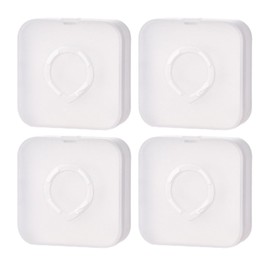 Harukita Puff Case, Makeup Sponge, Makeup Sponge Case, Breathable, Dustproof, Transparent, Storage, Portable, Portable Box, For Daily Use, Travel, Set of 4