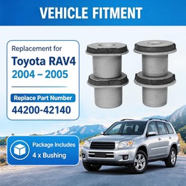 Pyladea Rack & Pinion Bushing Kit Replacement for 2004-2005 Toyota RAV4