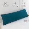 bigpawl Blue-Green Body Pillowcase, Long Pillow Case, Microfiber Body Pillow