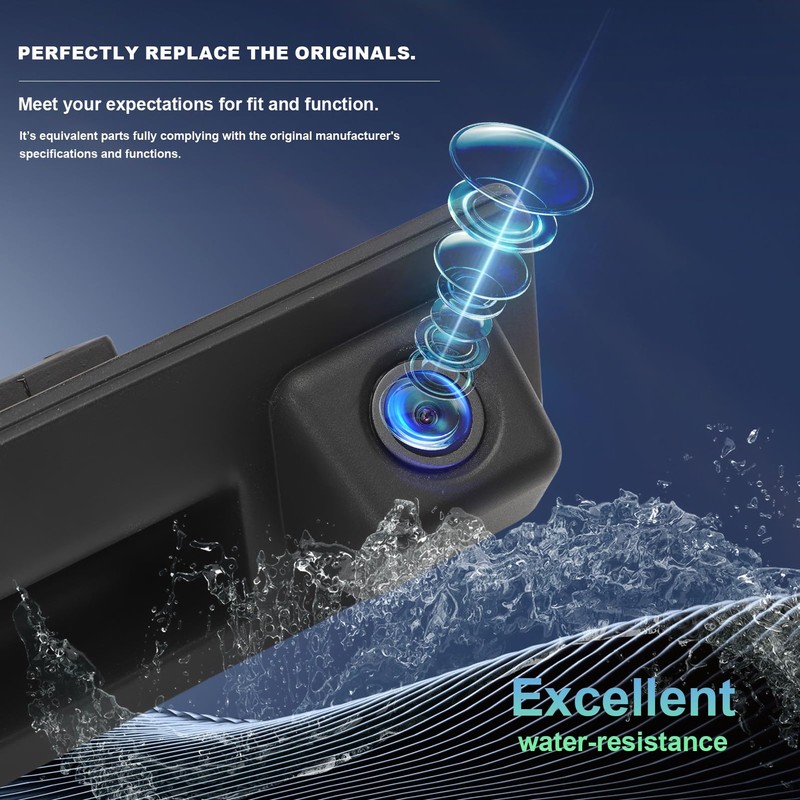 AUROLYNNE Reversing Camera for Parking Camera A4 A5 Reversing Camera