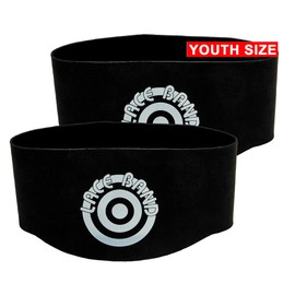 Unique Sports Bandas de Encaje para jóvenes, Cubierta de Encaje y Protector de Encaje, Negro, Juvenil