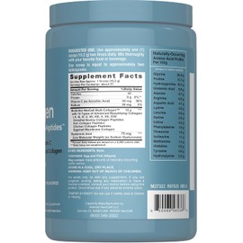 NeoCell Multi Collagen Bio-Peptides Powder | 22oz | Advanced with Hyaluronic Acid and Vitamin C | 10 Super Types of Collagen | Superior Absorption | Grassfed Protein Supplement