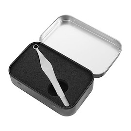 Nasal Hair Trimmer Tool Set Rounded Tip Tweezer for Gentle Grooming Nose Hair Removal Durable and Lightweight Design for Travel Use