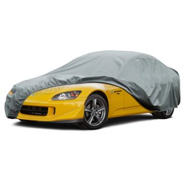 Kayme Heavy Duty Car Cover Custom Fit Honda S2000, Waterproof All Weather for Automobiles, Full Exterior Covers Sun Rain UV Protection.