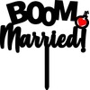 Adorno para tarta de boda con texto en inglés «Lovejoy