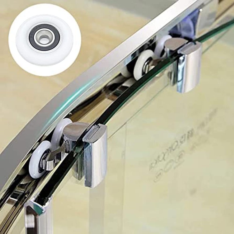 Axinyue 10 x Shower Cubicle Rollers, Shower Door Rollers, Rollers