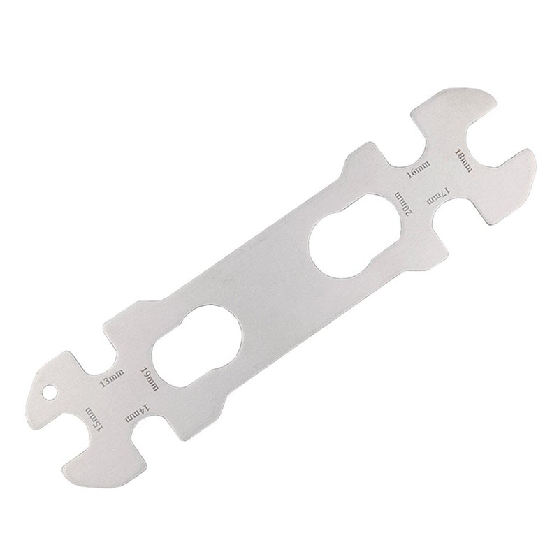 Aternee Bike Hub Wrench 13/14/15/16/17/18/19/20mm Spanner Multi-Size Cone Wrench Bicycle