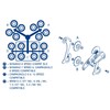 BBB Cycling Boys' RollerBoys Derailleur Pulleys, Multi-Coloured-Keramik-Schwarz, 10