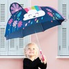 Stephen Joseph Kids' Pinch Free Umbrellas for Rain Children's Pop
