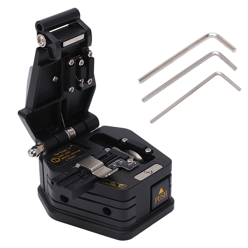 Fiber Cleaver Cold Connection Hot Melting High Accuracy Cutter Cutting