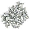 E-outstanding 50-Pack Wallplate Screws White Replacement Wall Plate Mounting Screws