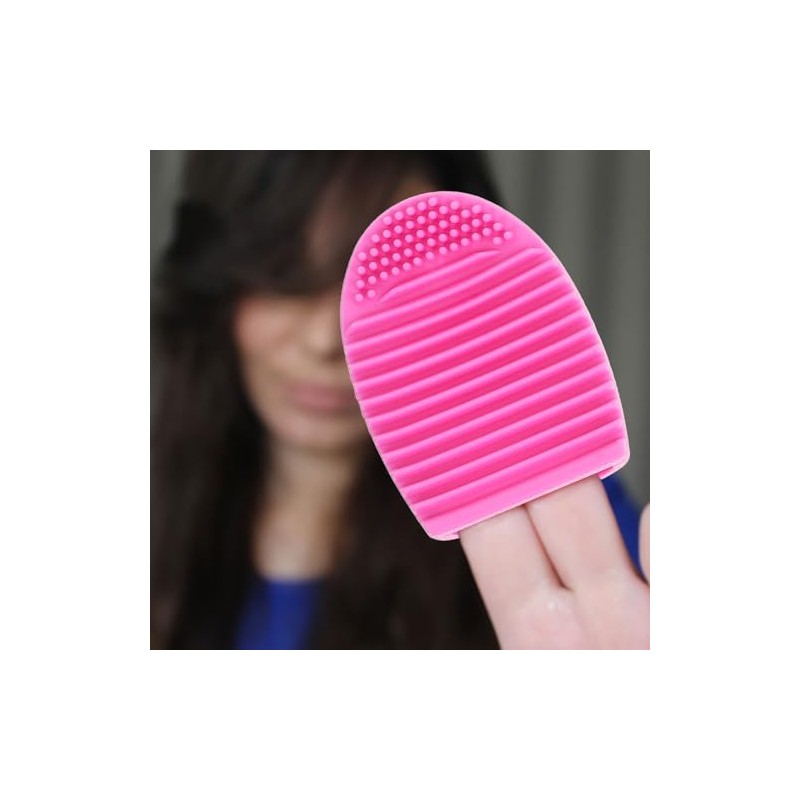 ABOOFAN Almohadilla Limpiadora de Maquillaje de Silicona para Limpieza de